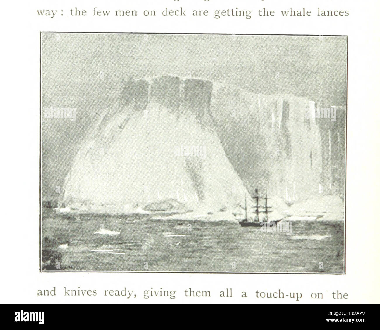 Bild von Seite 238 "aus Edinburgh in die Antarktis. Des Künstlers Notizen... während der Dundee-Antarktis-Expedition von 1892-3. ... Mit einem Kapitel von W. S. Bruce etc. "Bild von Seite 238" aus Edinburgh, die Stockfoto