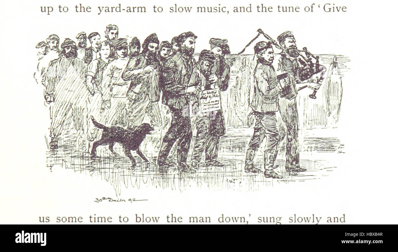 Abbildung Seite 277 der entnommen "aus Edinburgh in die Antarktis. Des Künstlers Notizen... während der Dundee-Antarktis-Expedition von 1892-3. ... Mit einem Kapitel von W. S. Bruce etc. ' Bild entnommen Seite 277 der "aus Edinburgh, die Stockfoto