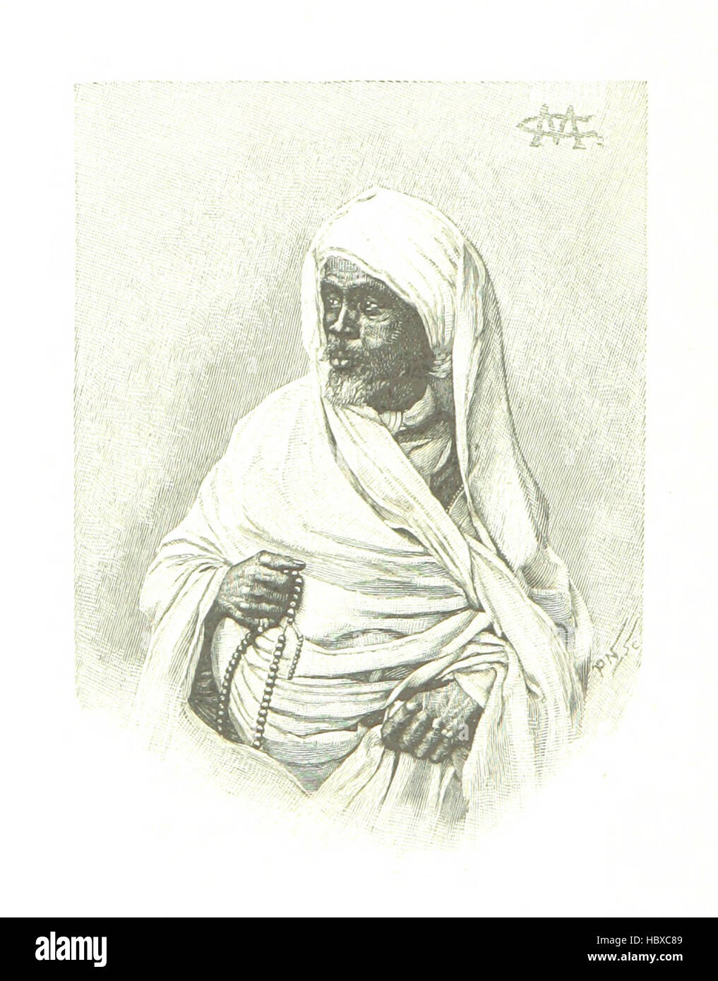 Bild von Seite 304 von „A travers le Maroc“, einem französischsprachigen Buch mit Notizen und Skizzen von Reisen eines Künstlers durch Marokko. Das Buch beleuchtet marokkanische Kultur, Landschaften und lokales Leben und bietet eine visuelle und beschreibende Reise. Stockfoto