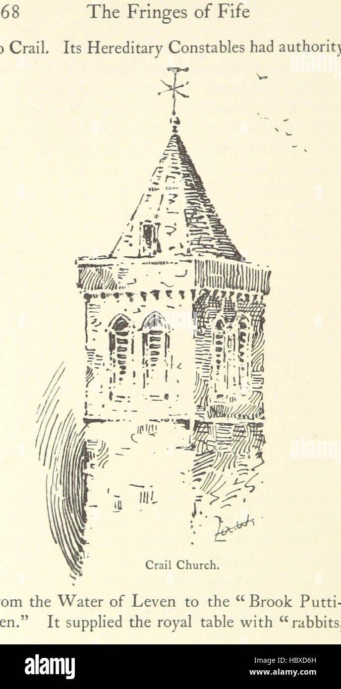 Bild entnommen Seite 186 von ' The Fransen von Fife... Illustriert, etc. "Bild entnommen Seite 186 von" The Fransen von Fife Stockfoto