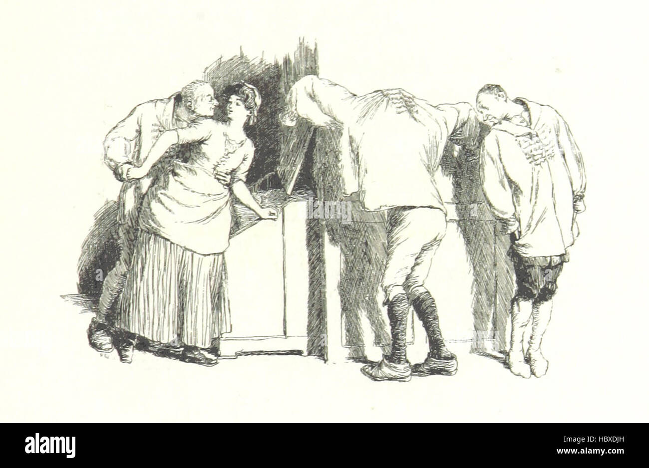 Bild entnommen Seite 253 von "Coridon-Lied und andere Verse aus verschiedenen Quellen. Mit Illustrationen von Hugh Thomson... Mit einer Einleitung von Austin Dobson. L.P. "Bild entnommen Seite 253 von" Coridon-Lied und andere Stockfoto