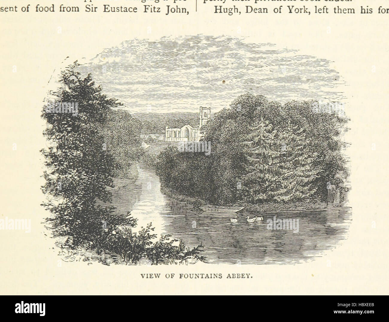 Bild entnommen Seite 337 "Malerischen England, etc." Bild entnommen Seite 337 "Malerischen England, etc." Stockfoto