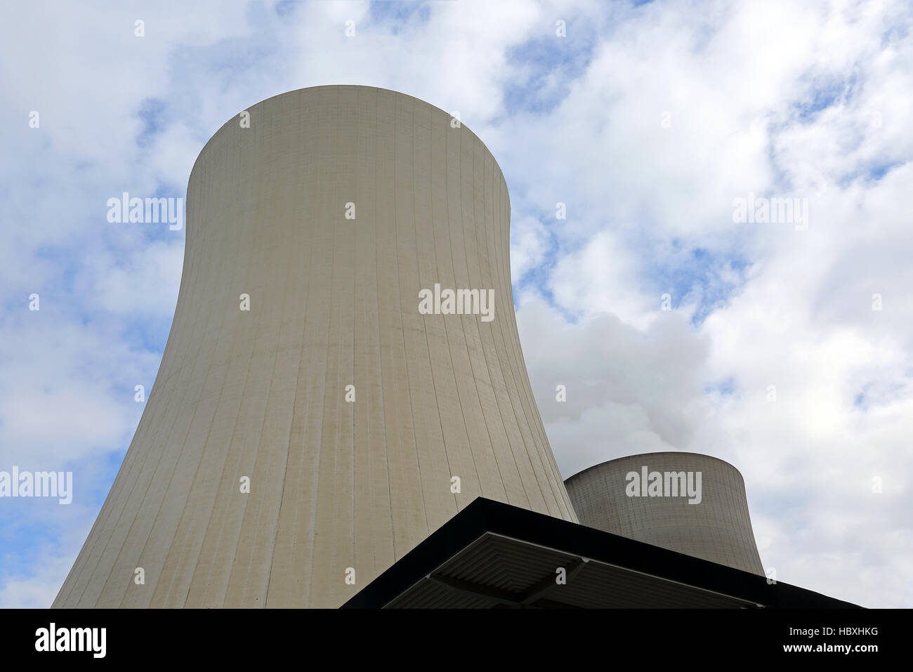 Atomkraftwerk Stockfoto
