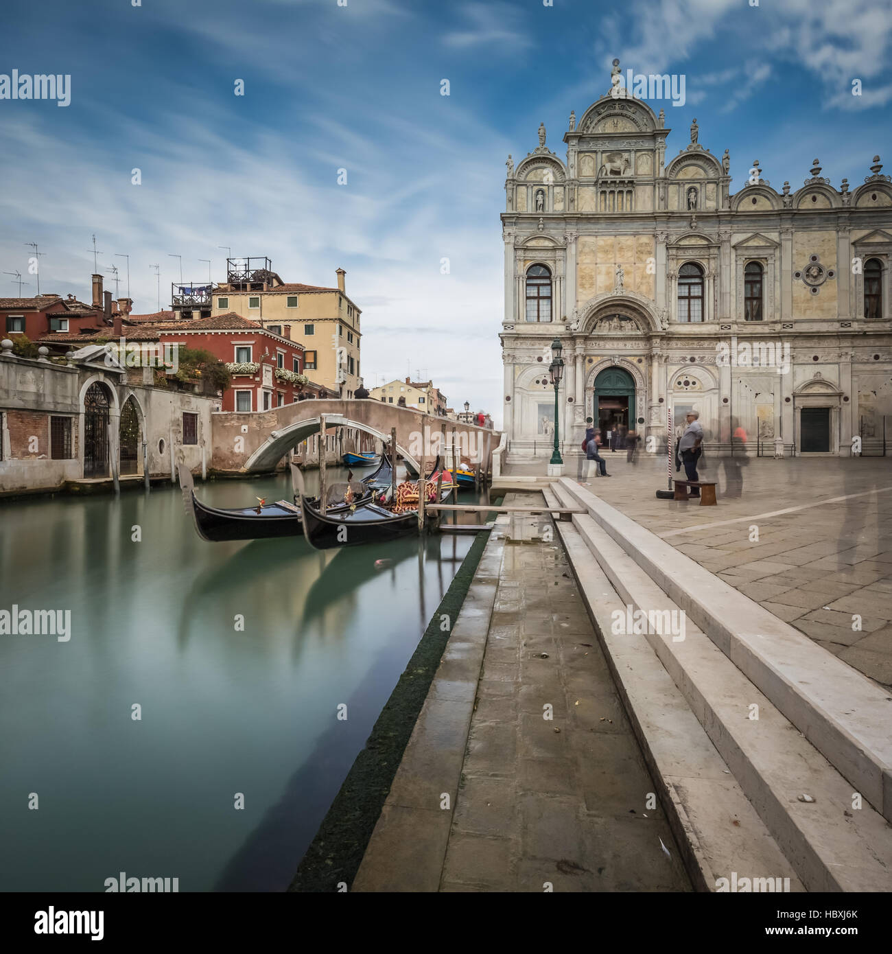 verliebt in Venedig Stockfoto