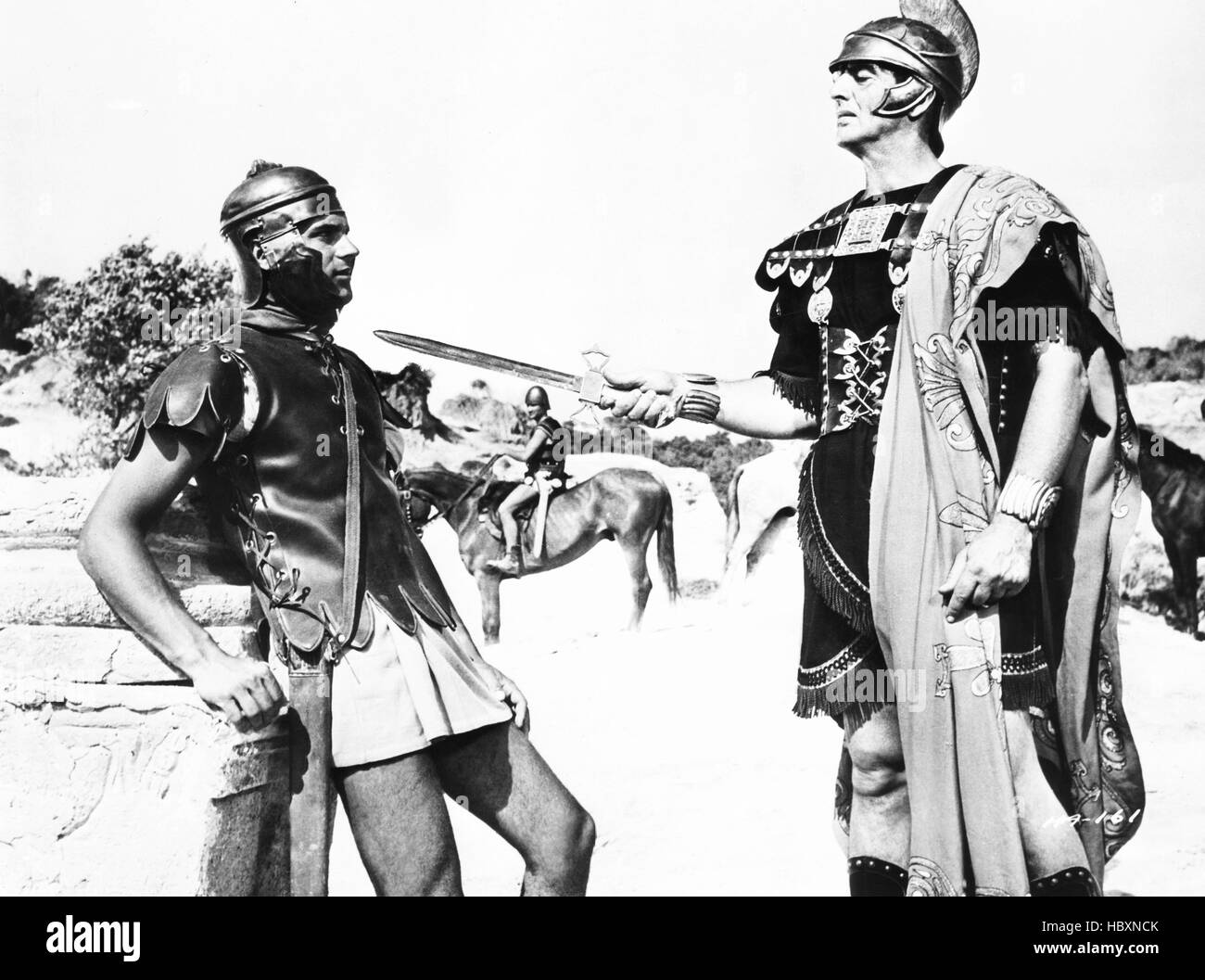 HANNIBAL, (aka ANNIBALE), von links Gabrielle Ferzetti, Victor Mature