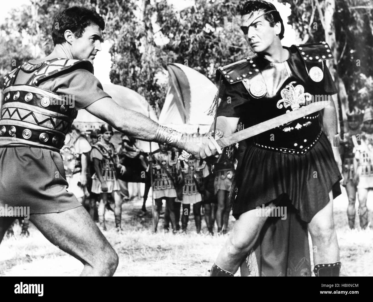 HANNIBAL, (aka ANNIBALE), von links Gabriele Ferzetti, Victor Mature