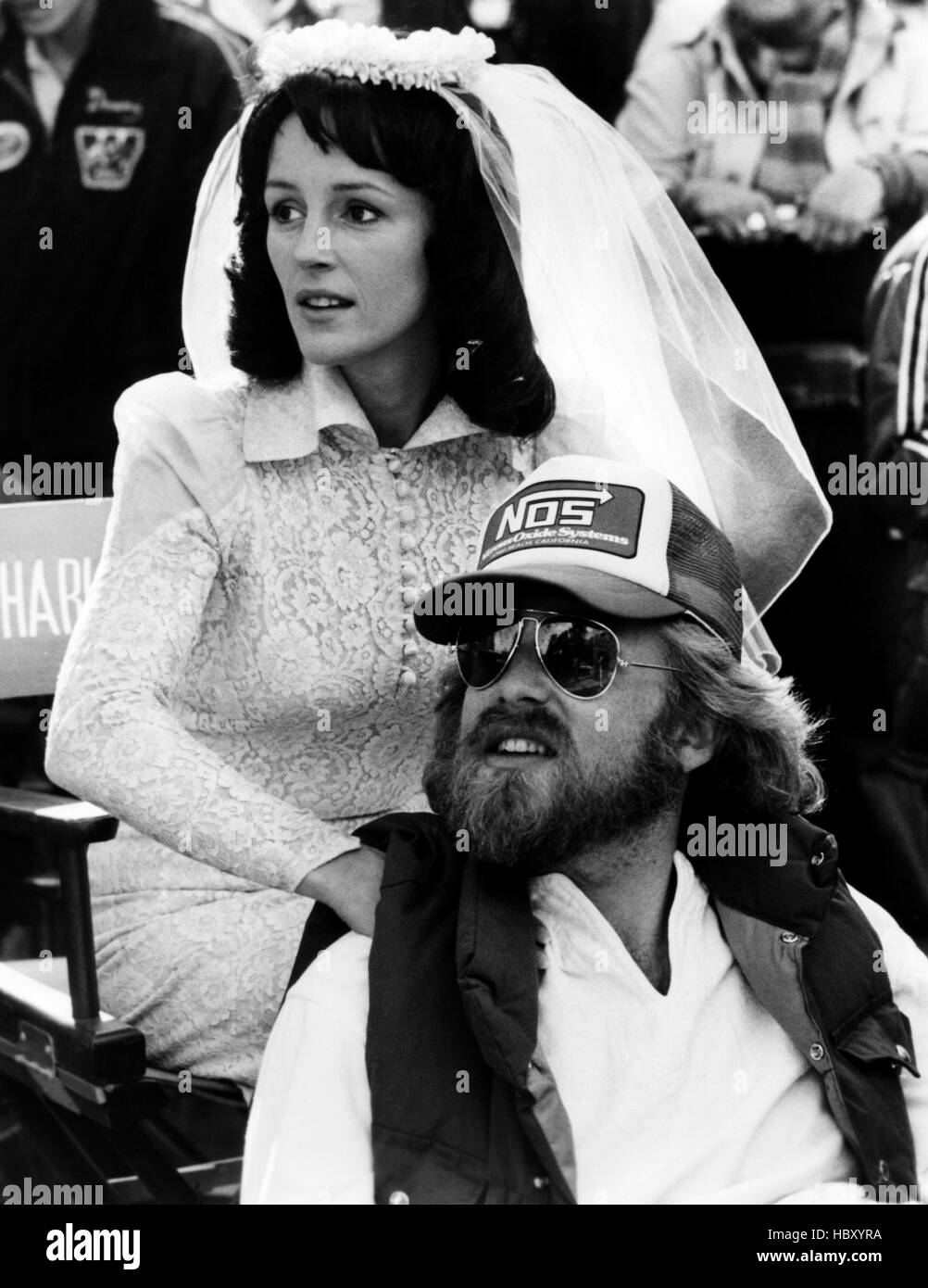 Herz wie A WHEEL, Regisseur Jonathan Kaplan (vorne), Bonnie Bedelia auf