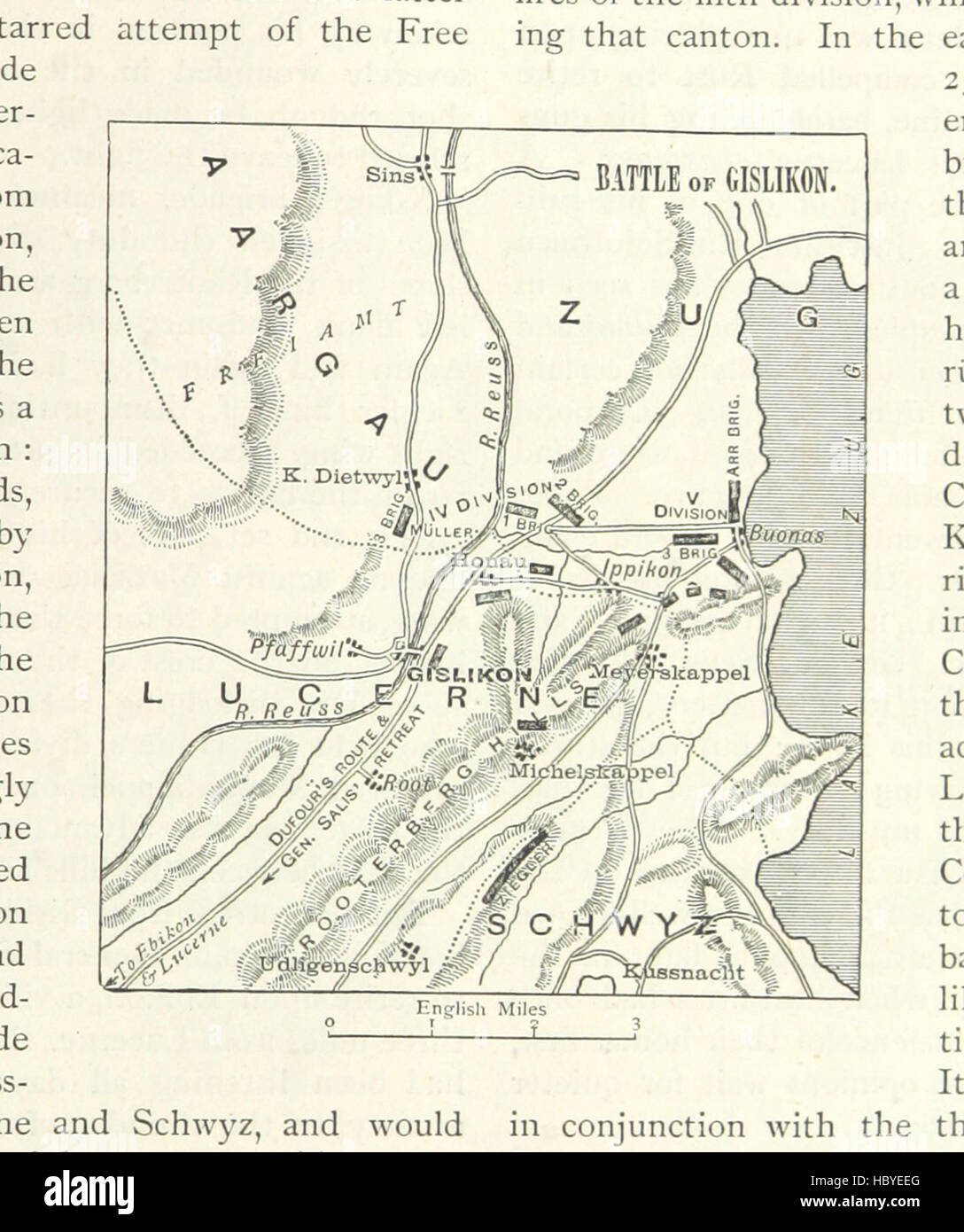 Bild entnommen Seite 163 von "illustriert Schlachten des 19. Jahrhunderts. [Von Archibald Forbes, Major Arthur Griffiths, und anderen.] " Bild entnommen Seite 163 von "illustriert Schlachten von der Stockfoto