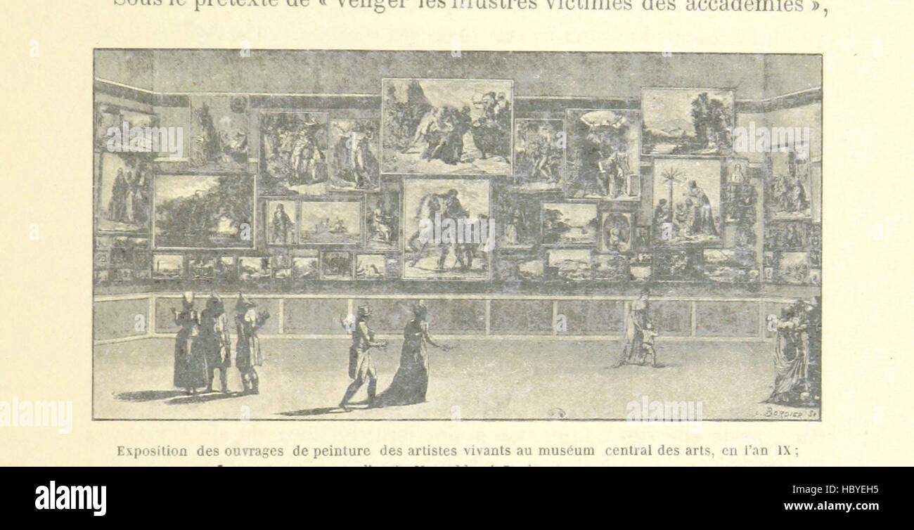 Bild entnommen Seite 259 von "Le Louvre et Son Histoire. Ouvrage Illustré de 140 Gravuren Sur Bois, etc. "Bild entnommen Seite 259 von" Le Louvre et Sohn Stockfoto