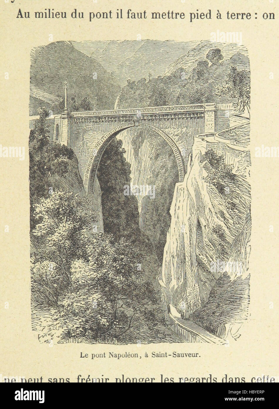Bild von Seite 61 von "Promenaden Dans Les Pyrénées. (2e Série.) [Mit Abbildungen.] " Bild von Seite 61 von "Promenaden Dans Les Pyrénées Stockfoto