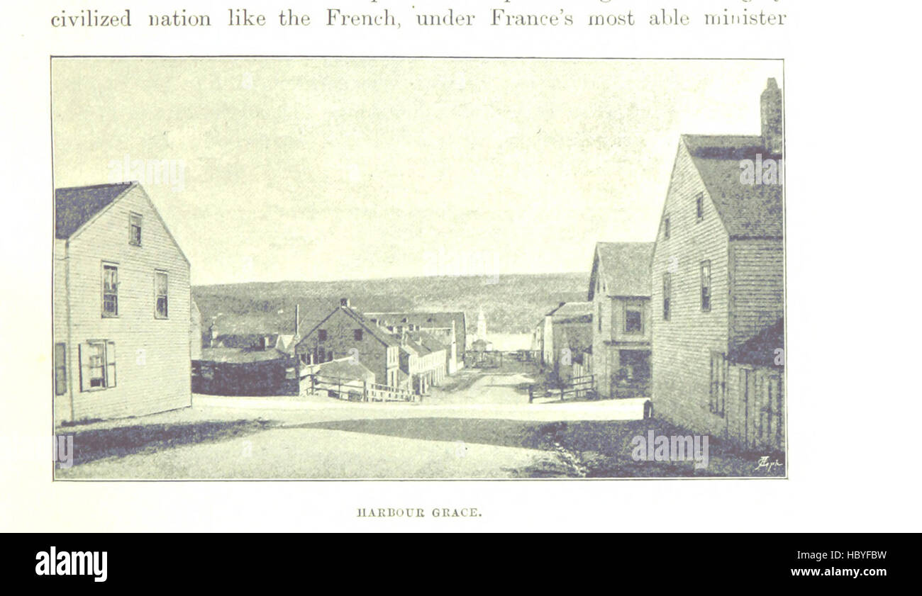 Bild von Seite 179 von "A History of Newfoundland aus dem englischen, kolonialer und ausländischer Datensätze. ... Mit... Illustrationen und zahlreichen Karten Bild von Seite 179 "A History of Newfoundland Stockfoto