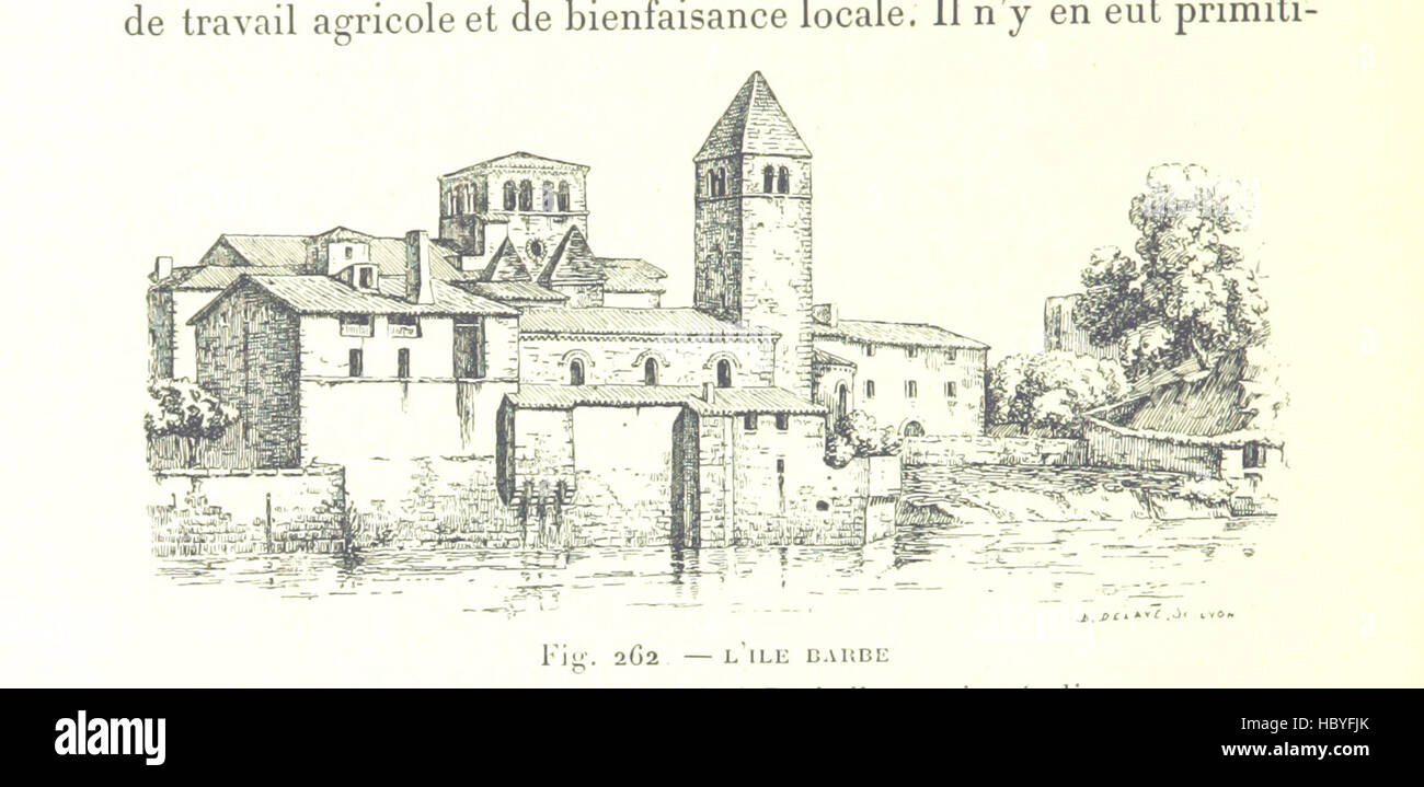 Bild entnommen Seite 290 der "Nouvelle Histoire de Lyon et des Provinzen de Lyonnais, Forez, Beaujolais, etc. [Illustrated vom Autor]." Bild entnommen Seite 290 der "Nouvelle Histoire de Lyon Stockfoto