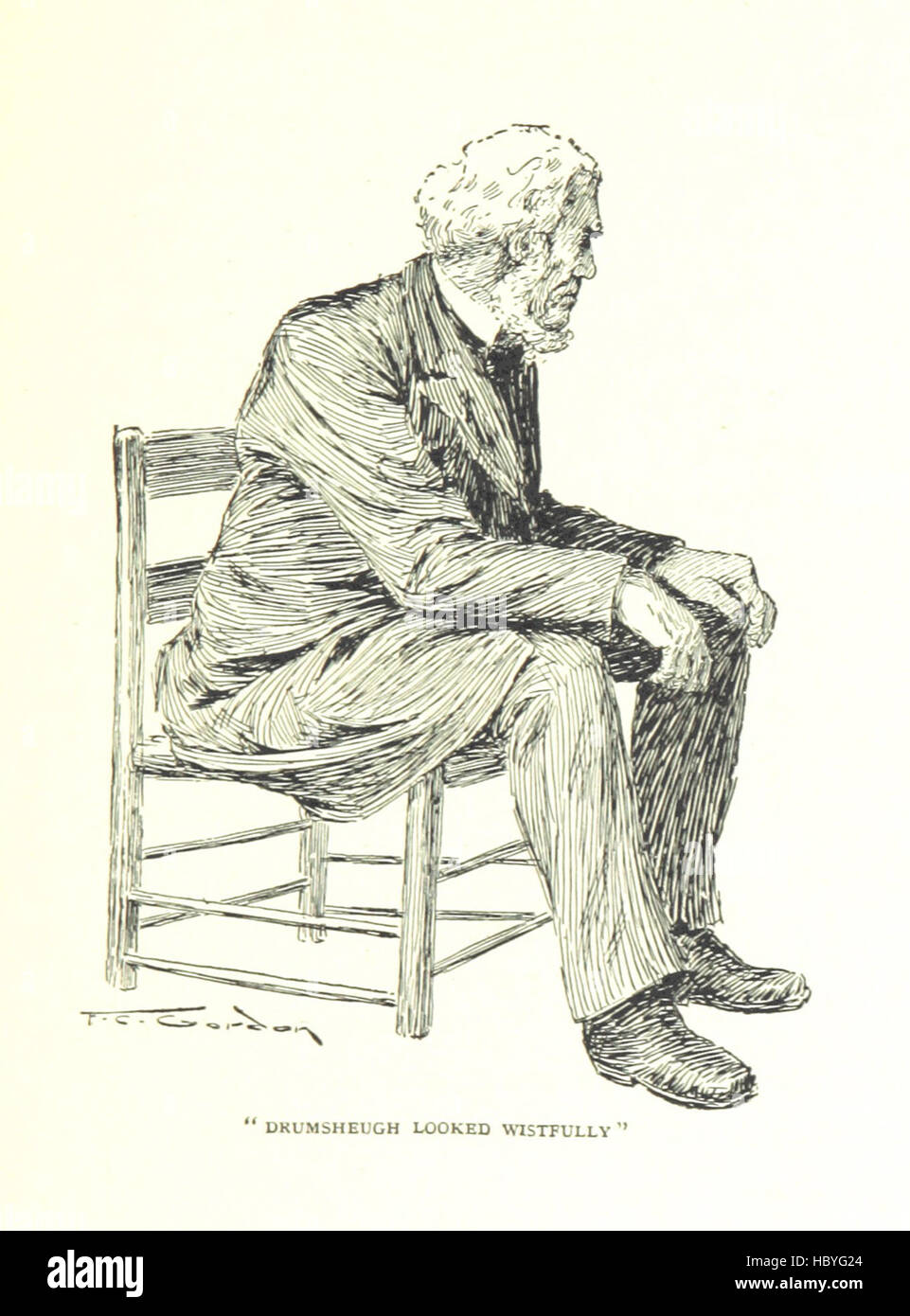 Bild von Seite 159 von "A Arzt der alten Schule. ... Mit Illustrationen von F. C. Gordon "Bild von Seite 159 von" A Arzt von der Stockfoto