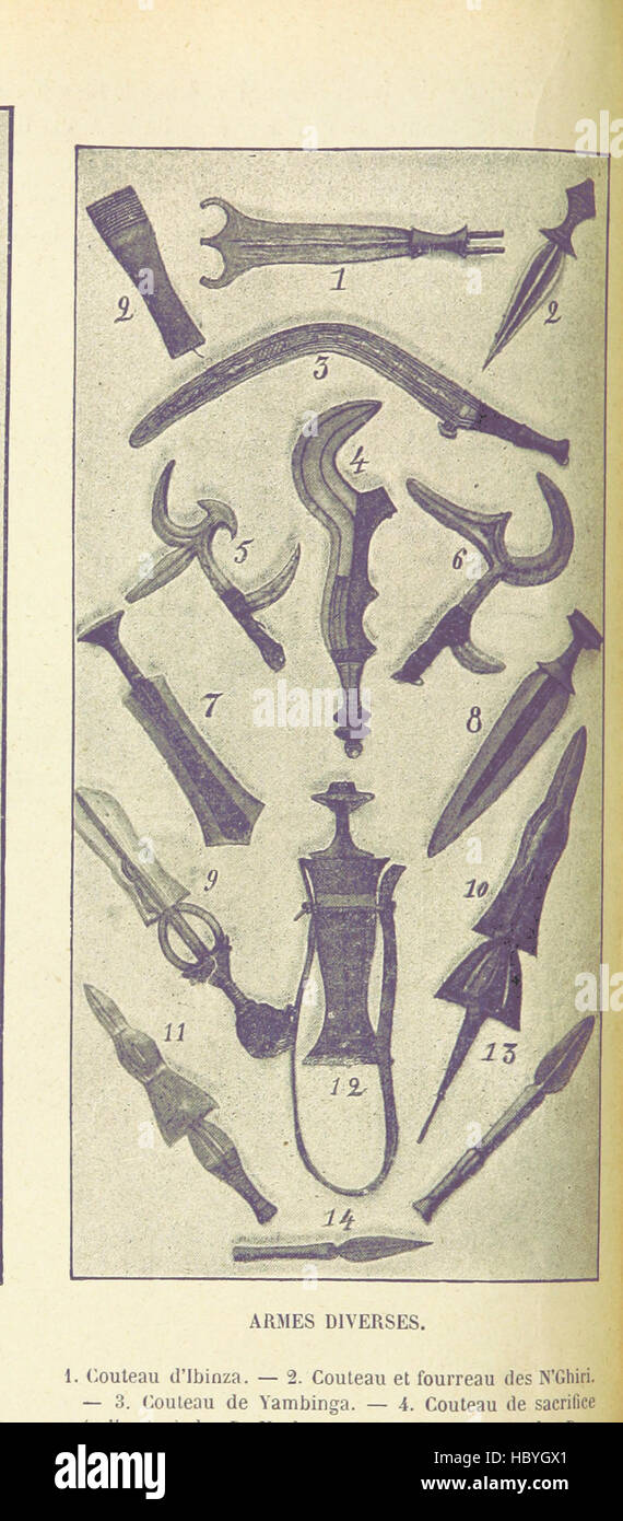 Bild von Seite 66 von "Le Kongo de Bilder, Raconté Aux Enfants. Histoire, Einwohner, Mœurs, Zivilisation, Porträts des Explorateurs "Bild von Seite 66 von" Le Kongo de Bilder Stockfoto