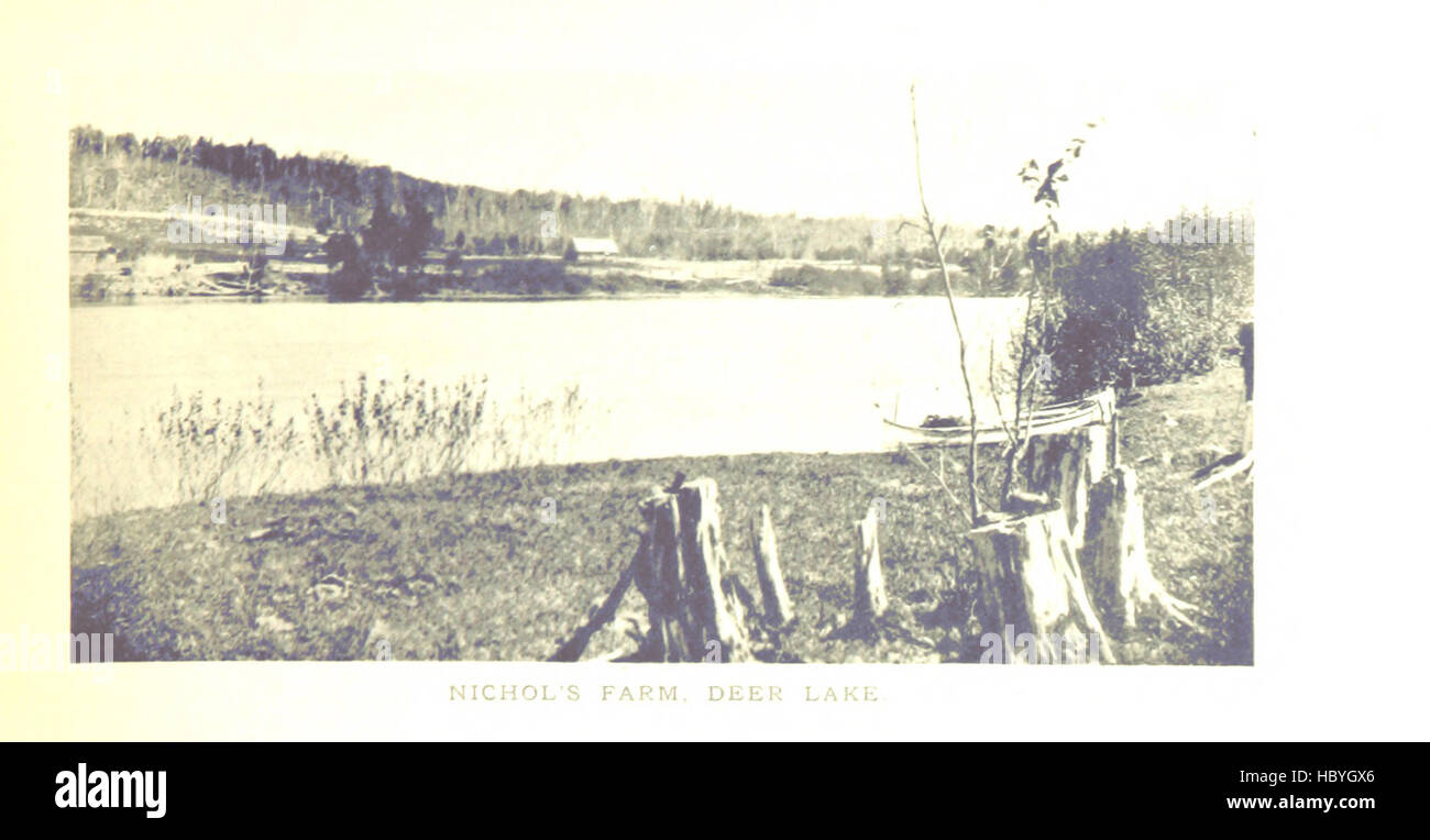 Bild entnommen Seite 715 von "A History of Newfoundland aus dem englischen, kolonialer und ausländischer Datensätze. ... Mit... Illustrationen und zahlreichen Karten Bild entnommen Seite 715 von "A History of Newfoundland Stockfoto