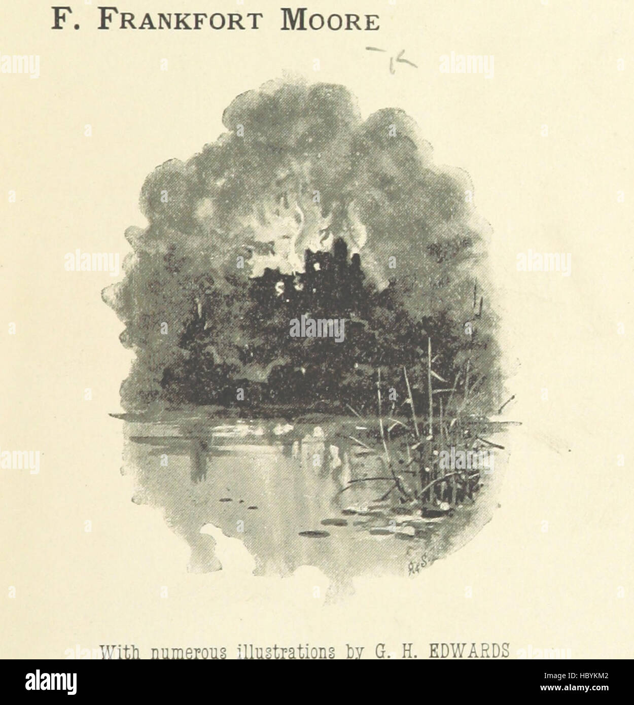Bild von Seite 9 von "The Secret des Gerichts. Eine Romanze von Leben und Tod, etc. "Bild von Seite 9 von" The Secret of die Stockfoto