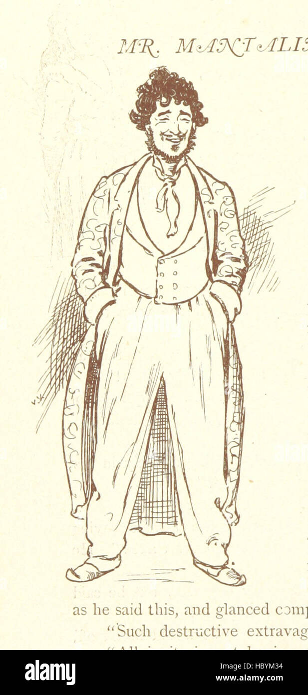 Bild von Seite 80 "Bilder von Dickens mit Lesungen. Mit Illustrationen von H. M. Paget, Fred Barnard, etc. "Bild entnommen Seite 80 von" Bilder von Dickens mit Stockfoto