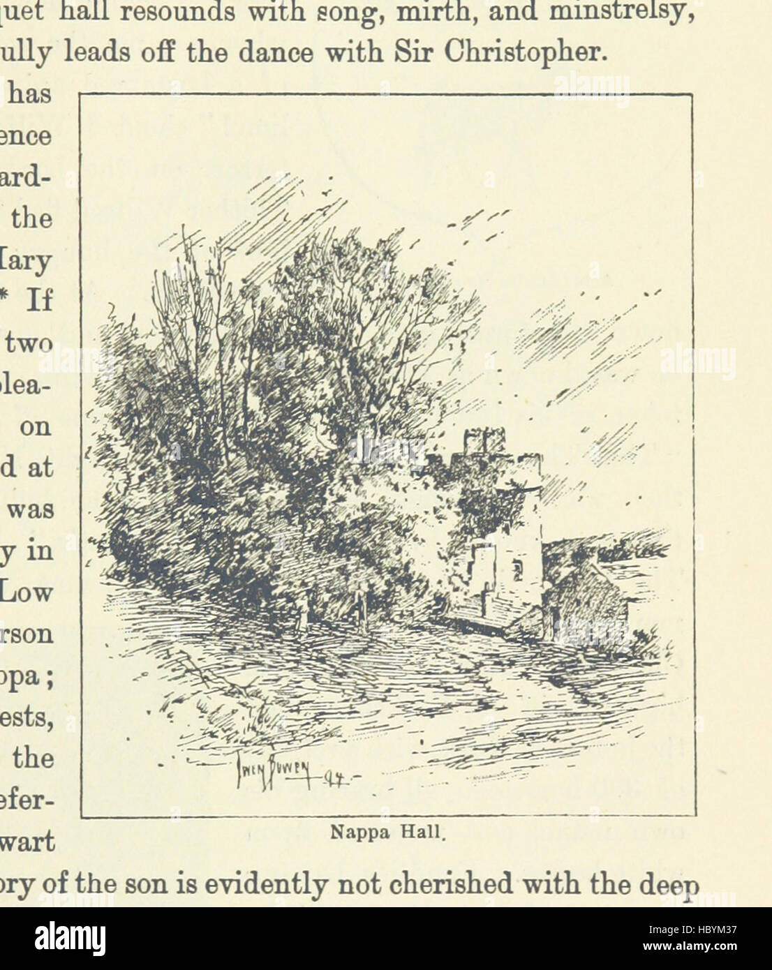 Abbildung Seite 235 entnommen "aus Edenvale auf der Plains of York: oder tausend Meilen in den Tälern des Nidd und einst, etc. [mit Abbildungen, darunter ein Porträt.]" Abbildung Seite 235 entnommen "aus Edenvale, die Stockfoto