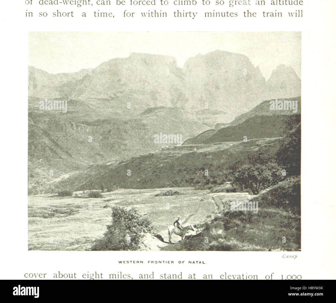 Bild entnommen Seite 254 von ' The Kolonie Natal. Ein offizielles illustrierte Handbuch und Kursbuch "Bild entnommen Seite 254 von ' The Kolonie Natal Stockfoto