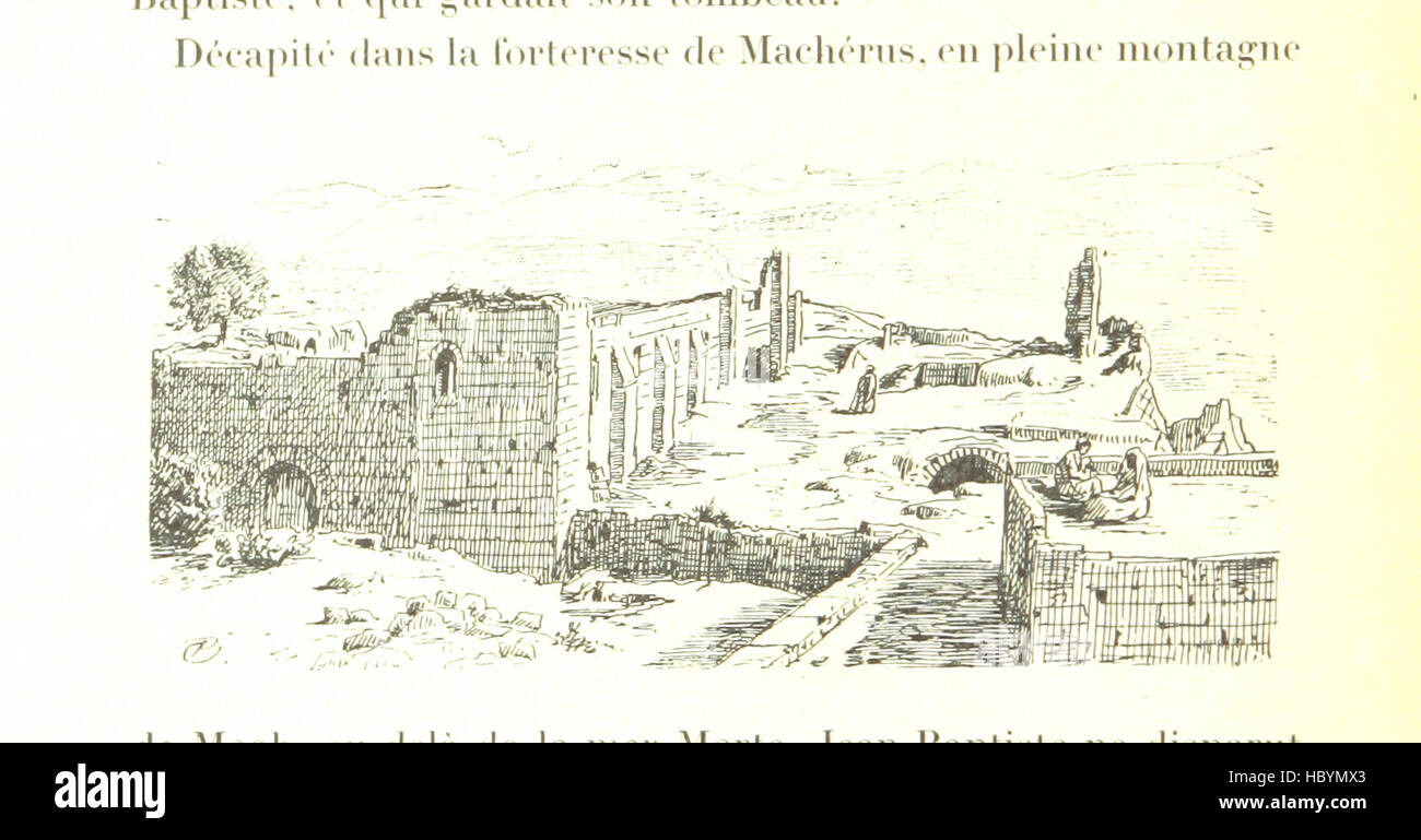 Bild entnommen Seite 180 von "Aux Pays du Christ. Études Bibliques En Égypte et de Palästina. [Illustriert]. " Bild entnommen Seite 180 von "Aux Pays du Christ Stockfoto