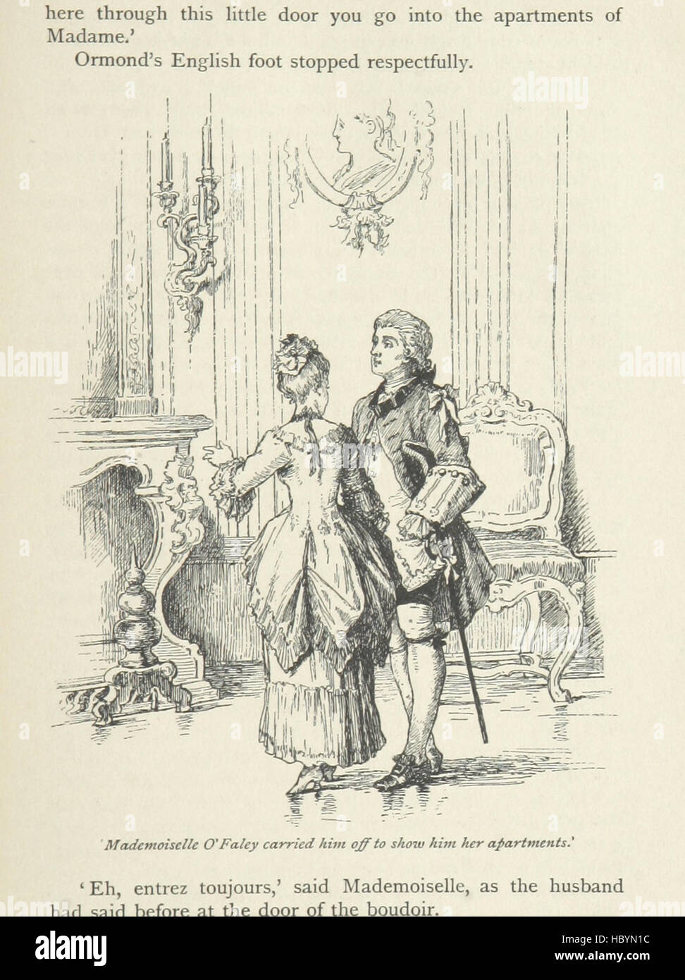 Bild von Seite 311 der "Ormond. Eine Geschichte... Illustriert von C. Schloesser. Mit einer Einführung von Anne Thackeray Ritchie "Bild von Seite 311 der" Ormond A Tale Stockfoto