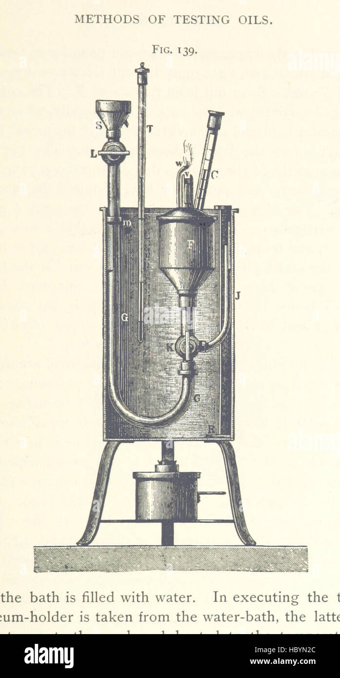 Bild entnommen Seite 479 von "Petroleum... Zusammen mit dem vorkommen und Verwendung von Erdgas. Vor allem aus dem deutschen Prof. Hans Hoefer und Dr. Alexander Veith, von W. T. Brannt bearbeitet... Illustriert, etc. (basierend auf "Das Erdoel Und seine Verwandt Bild entnommen Seite 479 von" Erdöl gemeinsam mit Stockfoto