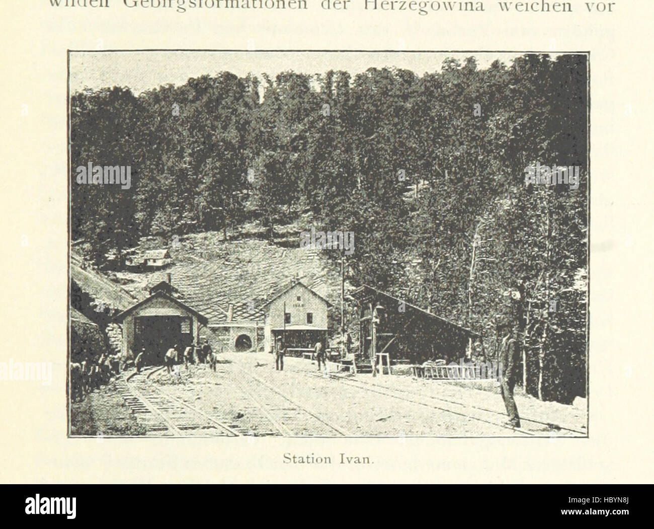 Bild von Seite 27 von "Reisebildern aus Bosnien" Bild von Seite 27 von "Reisebildern aus Bosnien" Stockfoto