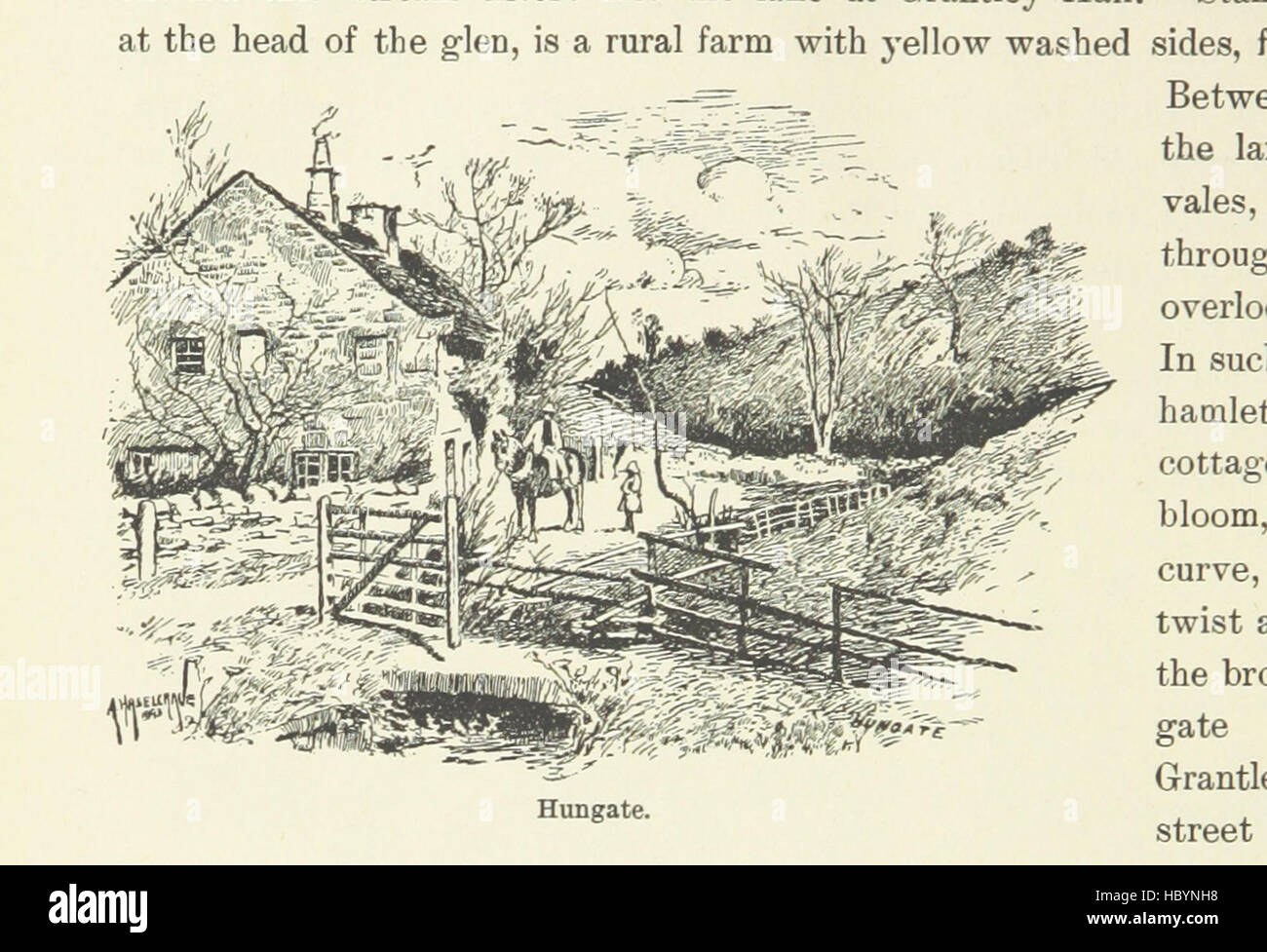 Abbildung Seite 330 entnommen "aus Edenvale auf der Plains of York: oder tausend Meilen in den Tälern des Nidd und einst, etc. [mit Abbildungen, darunter ein Porträt.]" Abbildung Seite 330 entnommen "aus Edenvale, die Stockfoto