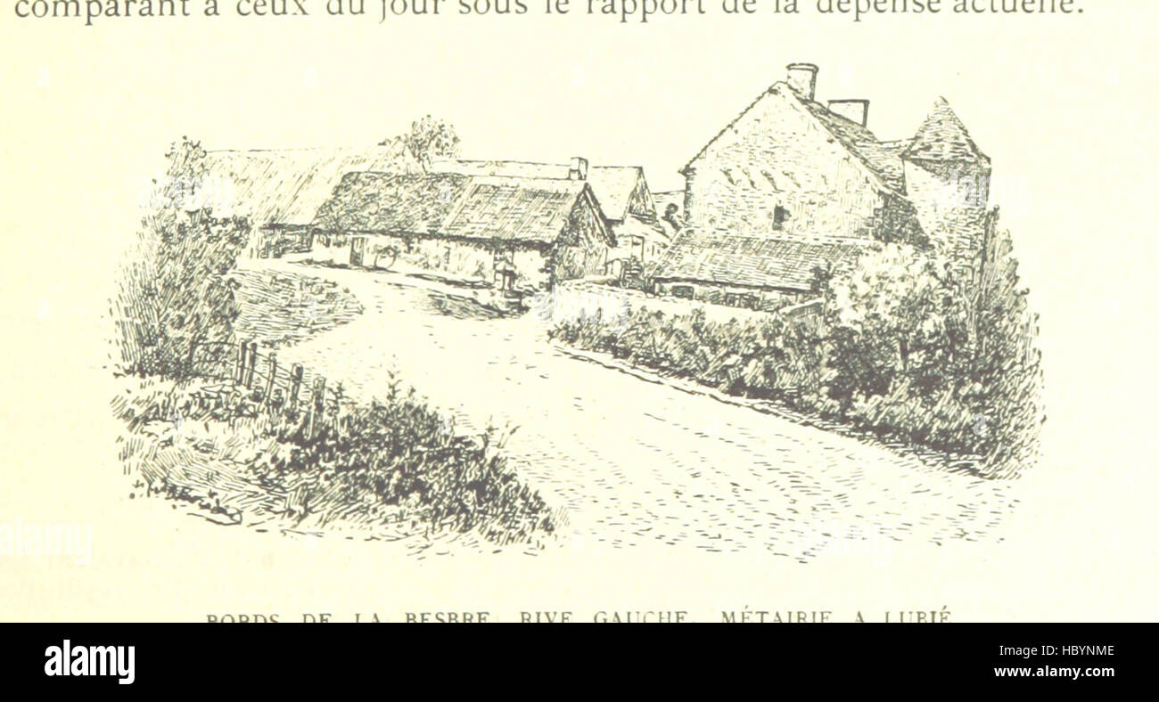Bild von Seite 245 ' Sur Une Page Vichy et ses environs. Les Hospize et Leurs Fondateurs, etc. [mit Platten.] " Bild von Seite 245 ' Sur Une Page Vichy Stockfoto