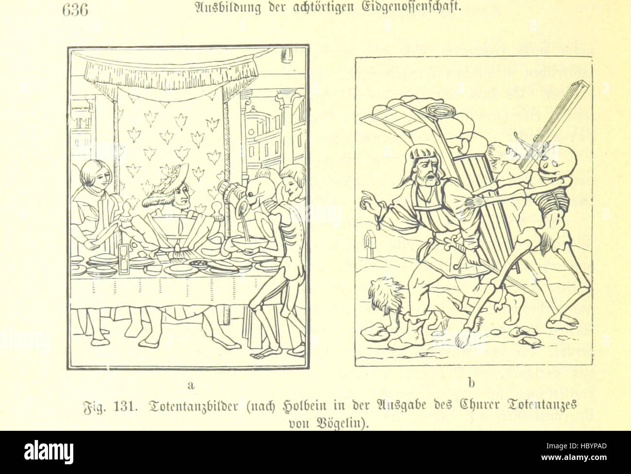 Bild entnommen Seite 644 von ' [Geschichte der Schweiz, Mit Besonderer Rücksicht Auf Die Entwicklung des Verfassungs-Und Kulturlebens von Den Ältesten Zeiten Bis Zur Gegenwart. Nach Den Quellen Und Kürzungsplänen Forschungen Gemeinfasslich Dargestellt... Mit Bild von Seite 644 "[Geschichte der Schweiz, Mit Stockfoto