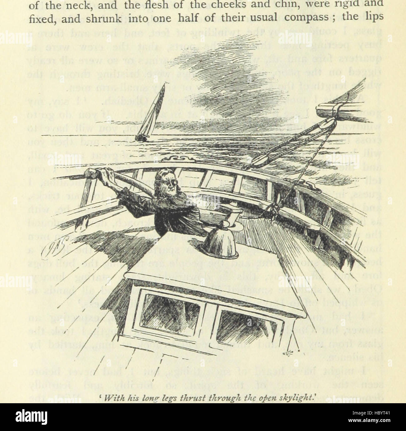 Bild entnommen Seite 200 von ' Tom Cringle Log... Illustriert von J.A. Symington, etc. "Bild entnommen Seite 200 von ' Tom Cringle LogIllustrated von Stockfoto