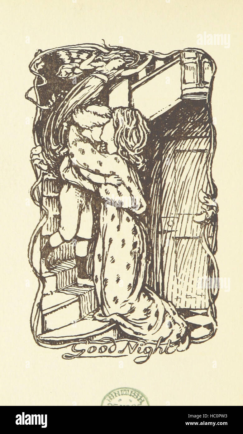 Bild von Seite 8 des "gute Nacht. [Verse]. ... Mit Entwürfen von L. Davis Aufnahme von Seite 8 des "gute Nacht [Verse] Stockfoto
