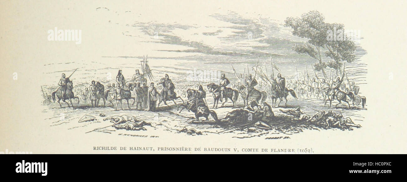 Bild von Seite 167 der 'Histoire de Belgique Depuis Les temps Primitits Jusqu' À Nein Jours. [Mit farbigen Abbildungen.] " Bild von Seite 167 der "Histoire de Belgique Depuis Stockfoto