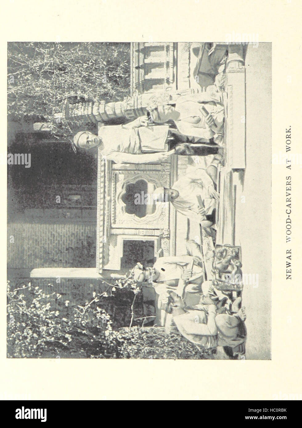 Bild entnommen Seite 196 von "an der indischen Grenze; oder Nepal, die Gurkhas geheimnisvolle Land "Bild entnommen Seite 196 von" an der indischen Grenze; oder Stockfoto