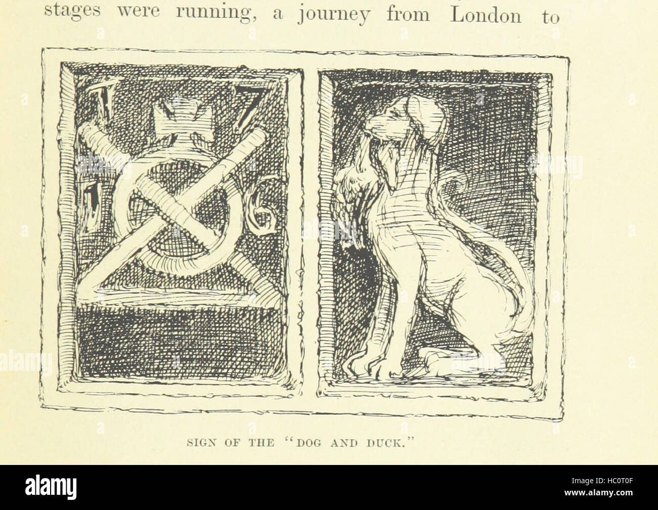 Bild von Seite 49 von ' The Portsmouth Road und seinen Nebenflüssen: heut und in alten Zeiten... Illustriert von der Autorin, etc. "Bild von Seite 49 von ' The Portsmouth Road und Stockfoto