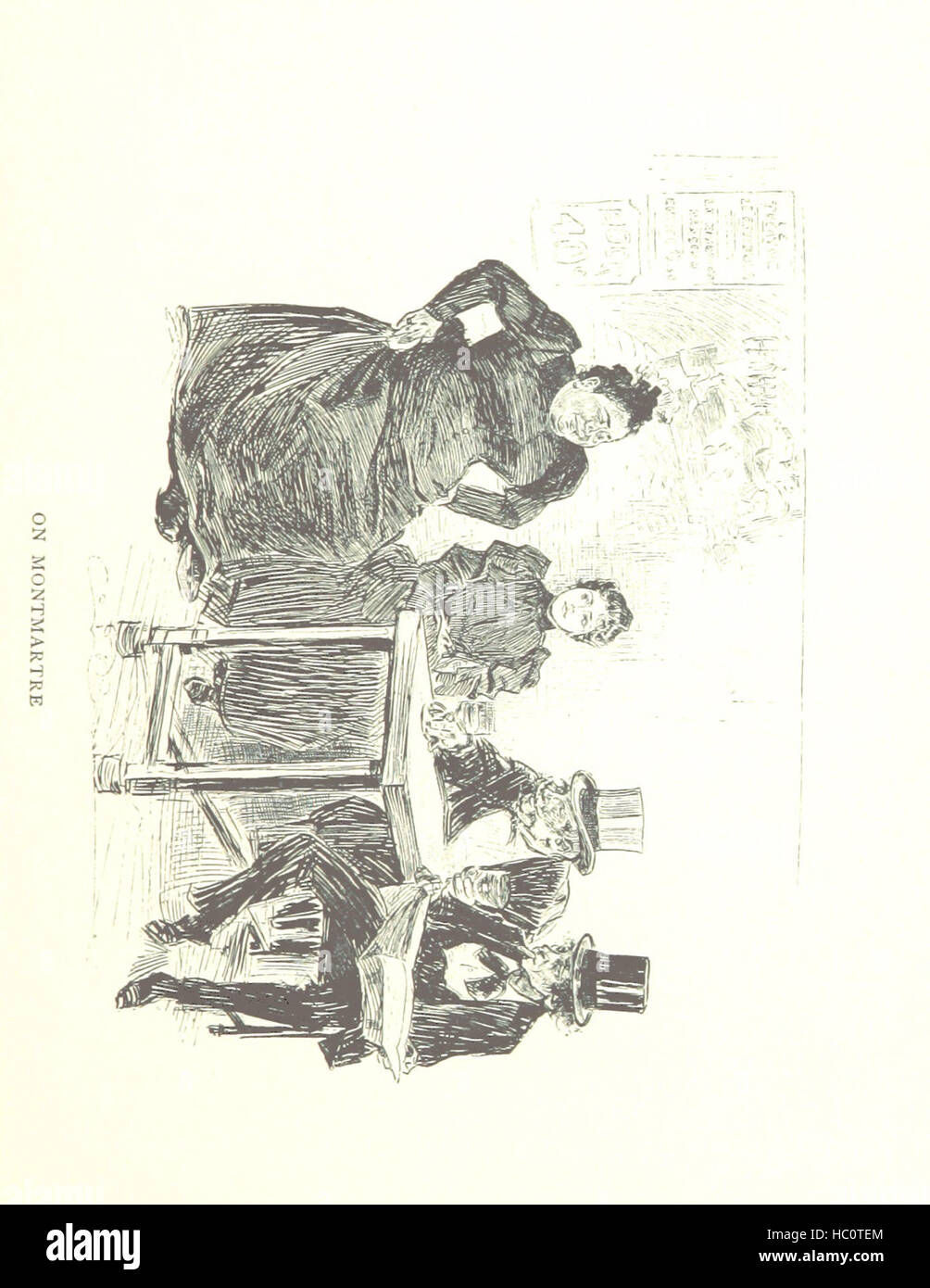 Bild entnommen Seite 99 von "über Paris... Illustriert von Charles Dana Gibson' Bild entnommen Seite 99 von "über Paris illustriert Stockfoto