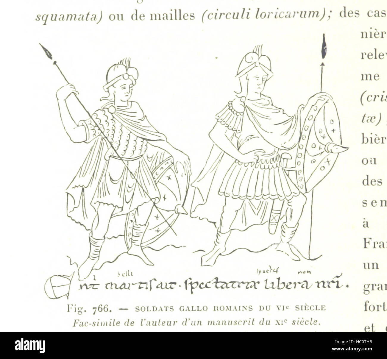 Bild entnommen Seite 624 der "Nouvelle Histoire de Lyon et des Provinzen de Lyonnais, Forez, Beaujolais, etc. [Illustrated vom Autor]." Bild entnommen Seite 624 der "Nouvelle Histoire de Lyon Stockfoto