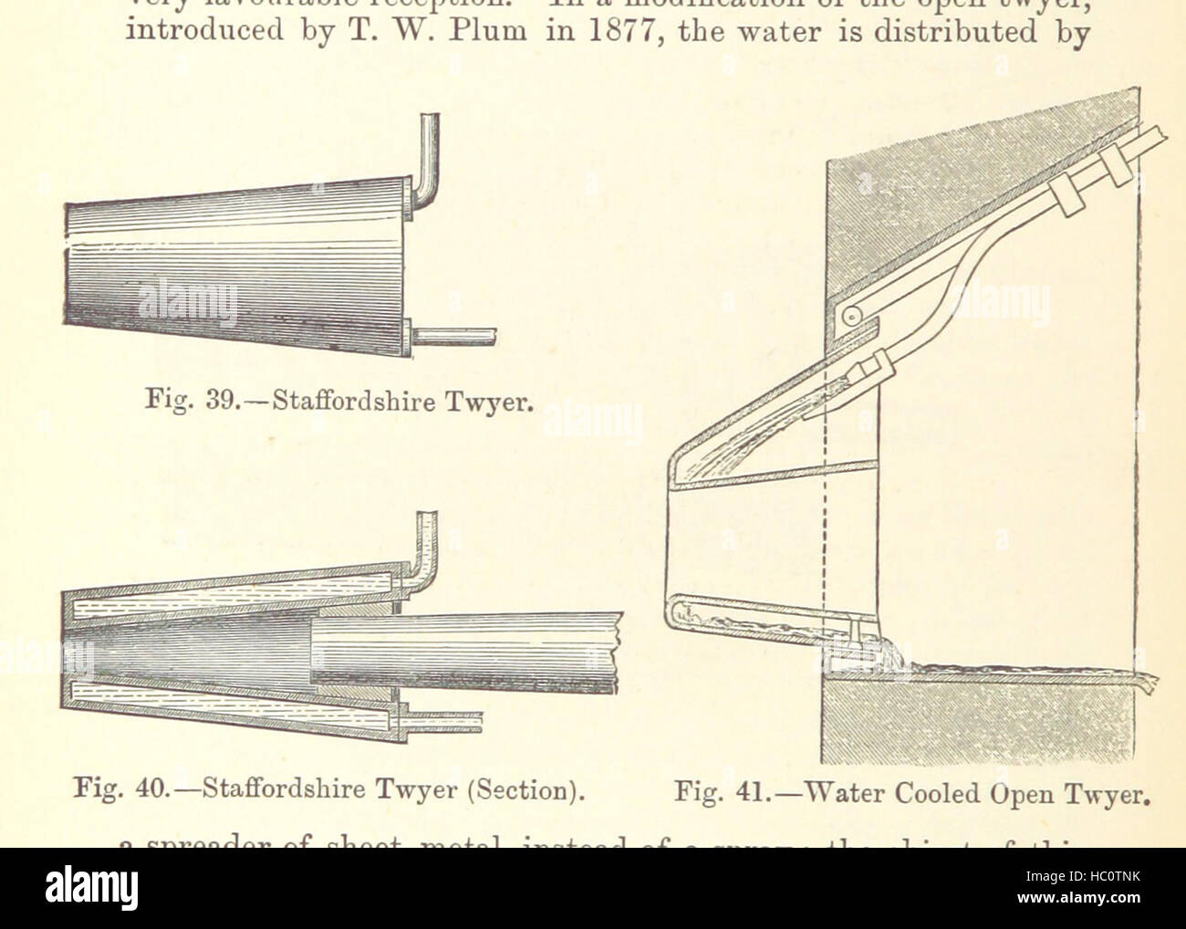 Bild von Seite 150 von ' The Metallurgie von Eisen und Stahl... Vol. ich. Die Metallurgie von Eisen "Bild entnommen Seite 150 von" The Metallurgie von Eisen Stockfoto