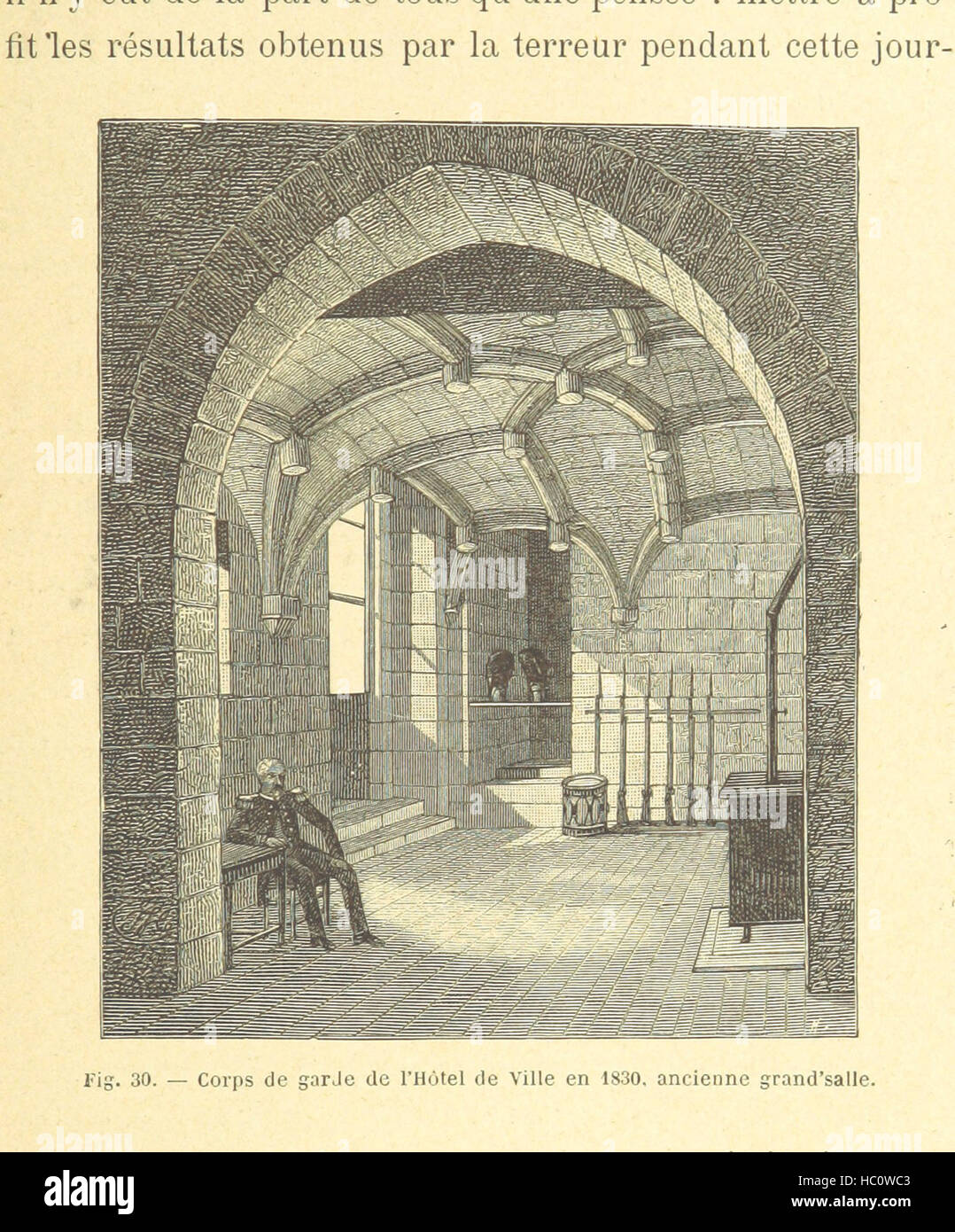 Bild von Seite 177 von 'L' Hôtel de Ville de Paris et la Grève À Travers Les Âges. D "Après E. Fournier" Bild entnommen Seite 177 von 'L' Hôtel de Ville de Stockfoto