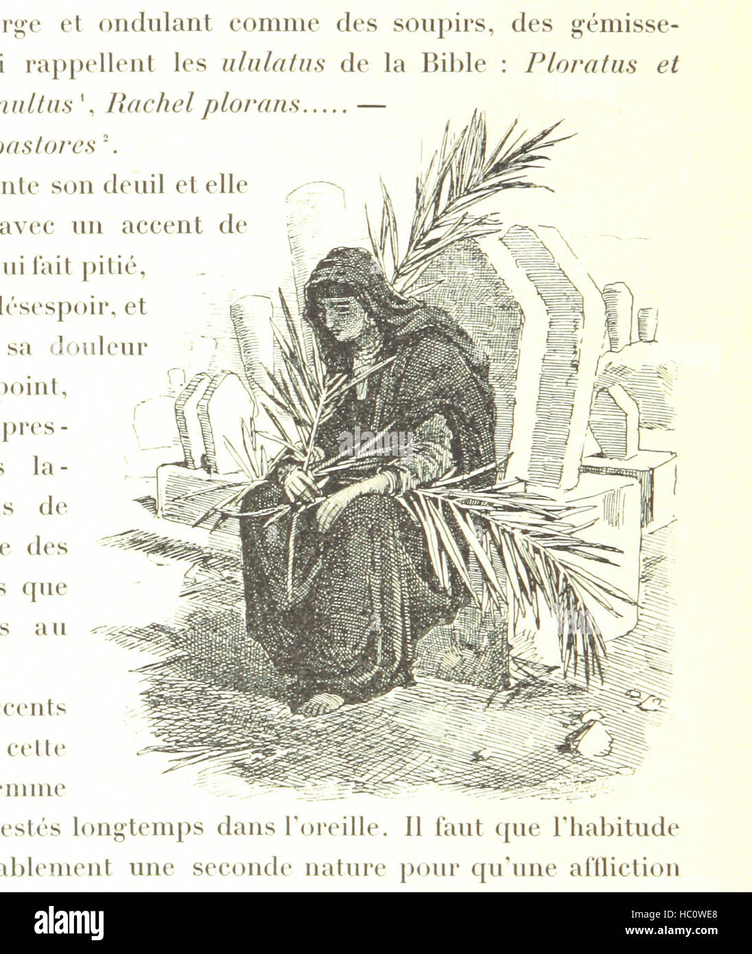Bild entnommen Seite 586 von "Aux Pays du Christ. Études Bibliques En Égypte et de Palästina. [Illustriert]. " Bild entnommen Seite 586 von "Aux Pays du Christ Stockfoto