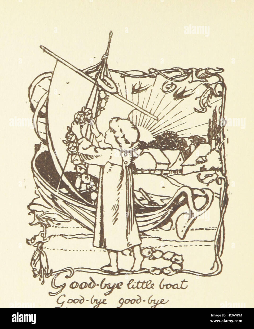 Bild von Seite 64 von "gute Nacht. [Verse]. ... Mit Entwürfen von L. Davis Aufnahme auf Seite 64 von "gute Nacht [Verse] Stockfoto