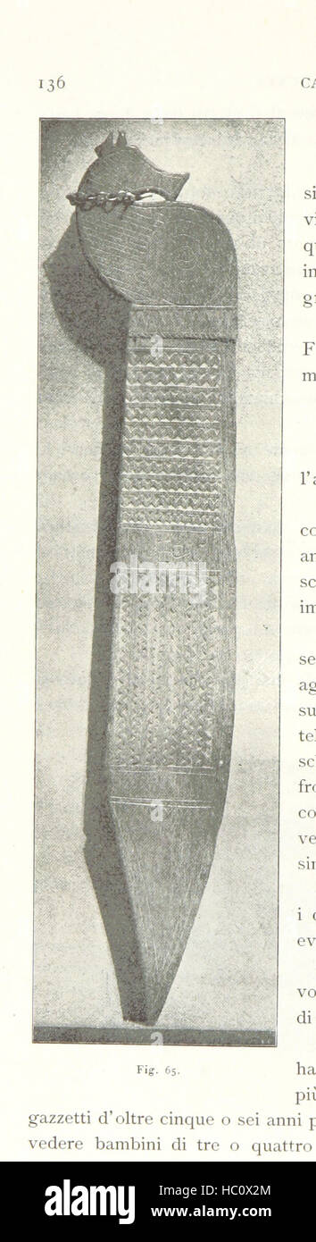 Bild von Seite 166 "Viaggi d ' un Artista nell'America Meridionale. Ich Caduvei, Mbayá o Guaycurú. Con Prefazione Ed Uno Studio Storico Ed Etnografico del Dott. G. A. Colini. 112 Abbildung usw. "Bild von Seite 166" Viaggi d ' un Artista nell'America Stockfoto