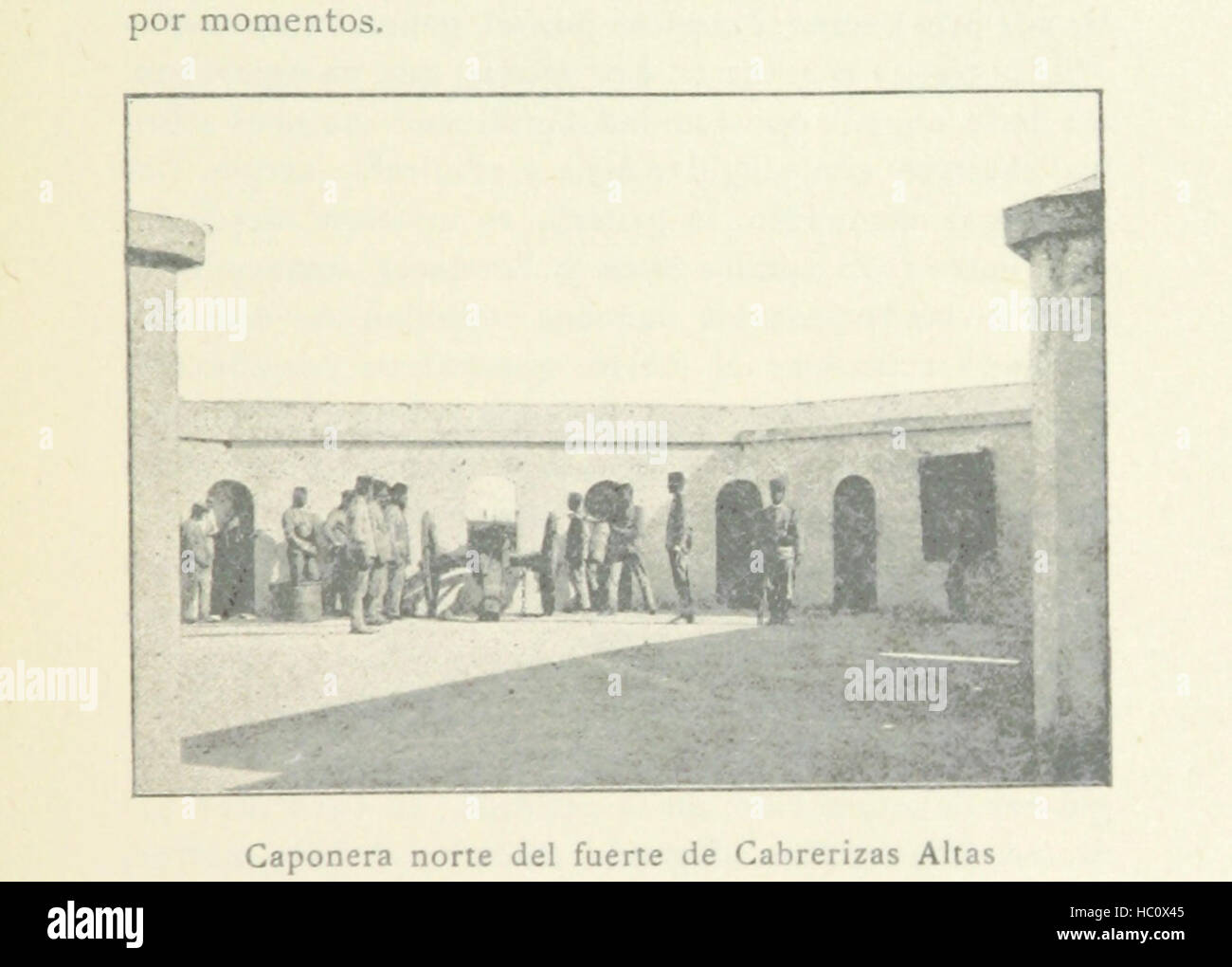 Bild von Seite 355 ' Allende el Estrecho. Viajes Por Marruecos. La Campaña de Melilla. La Embrajada del General Martinez Campos À Marrakeix. Impresiones y Recuerdos etc. "Bild entnommen Seite 355 von ' Allende el Estrecho Viajes Stockfoto