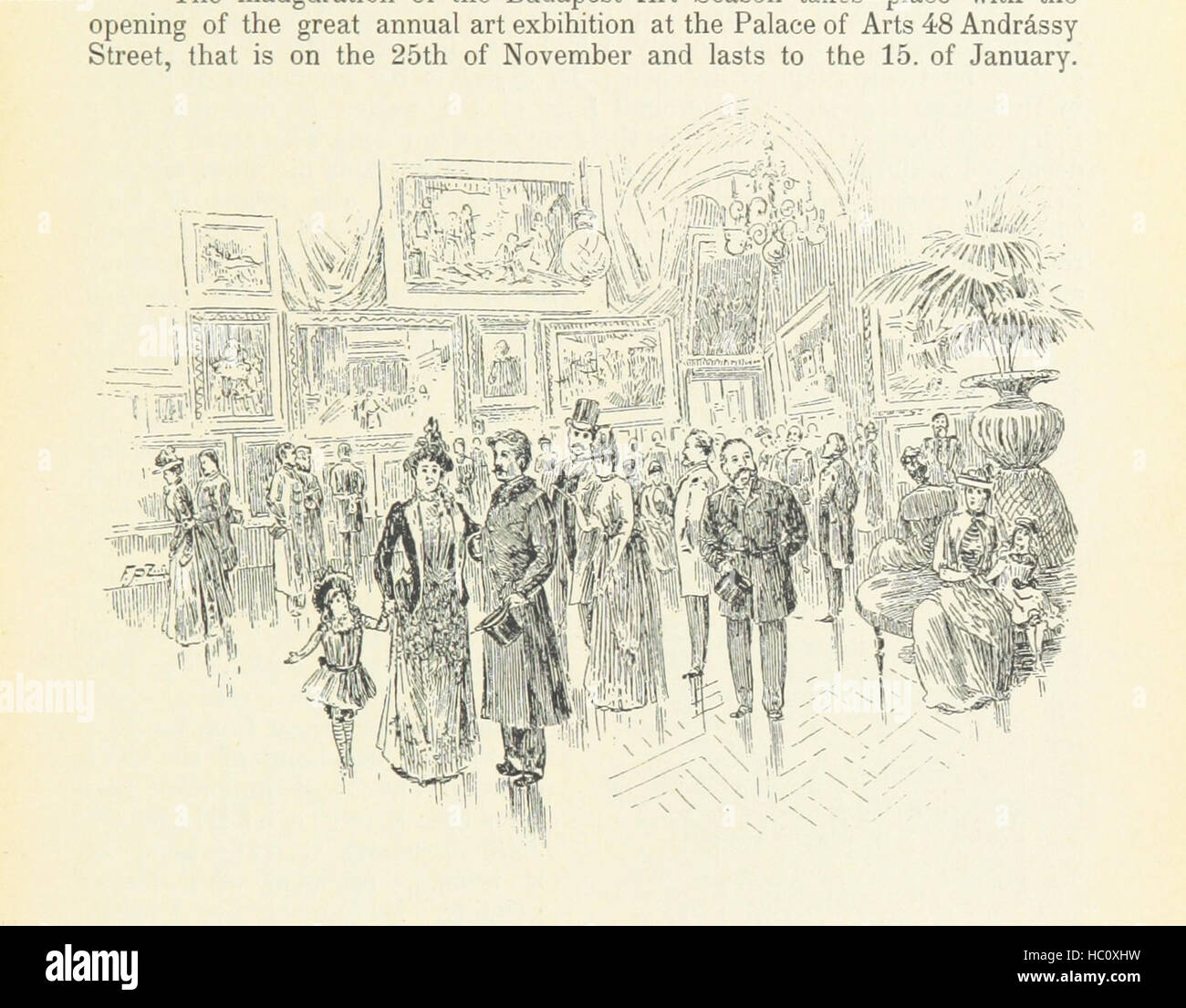 Bild von Seite 107 "eine illustrierte Anleitung von Budapest... Ersten Jahresausgabe "Bild von Seite 107" eine illustrierte Anleitung von Stockfoto