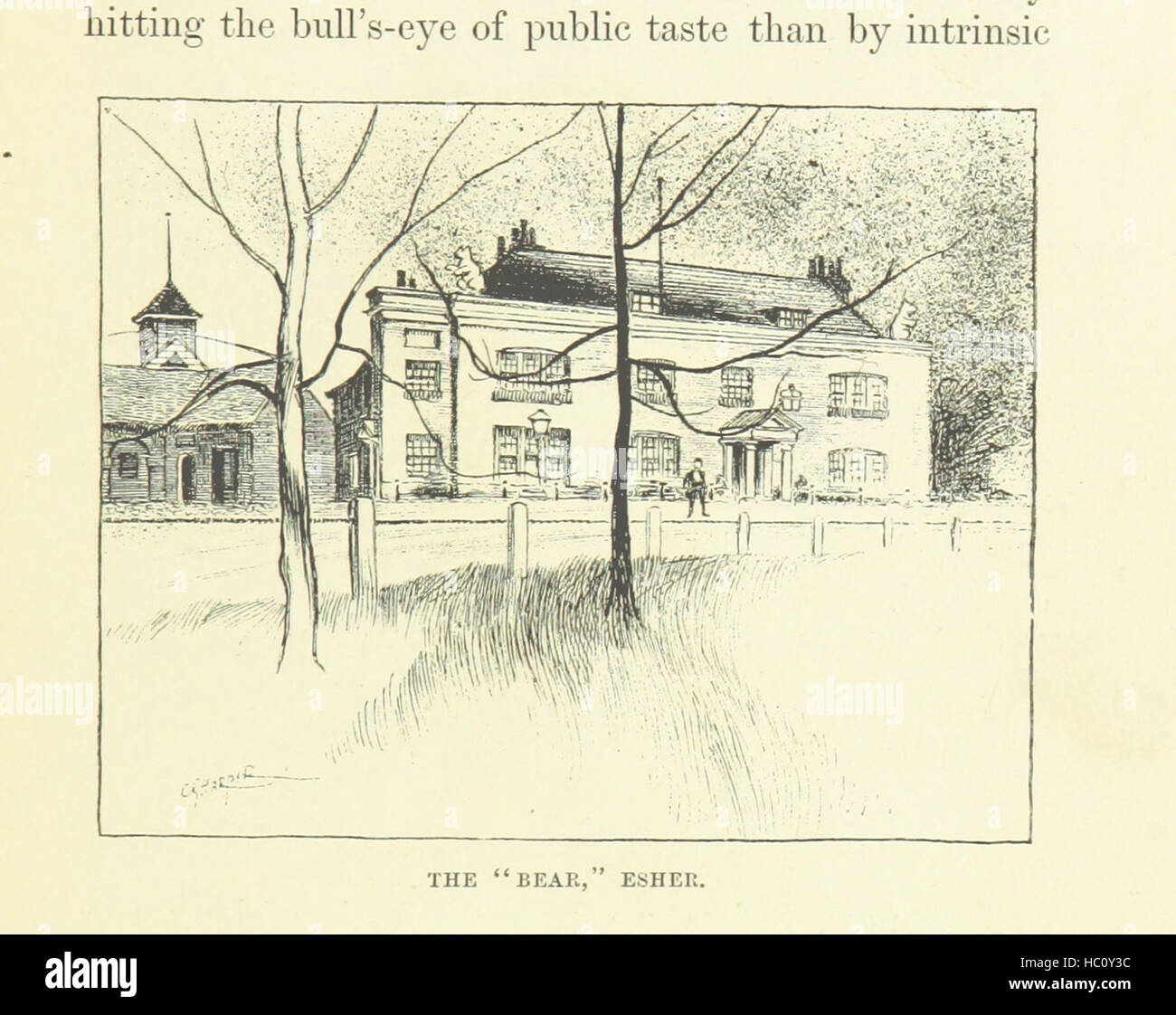 Bild entnommen Seite 123 von ' The Portsmouth Road und seinen Nebenflüssen: heut und in alten Zeiten... Illustriert von der Autorin, etc. "Bild entnommen Seite 123 von ' The Portsmouth Road und Stockfoto