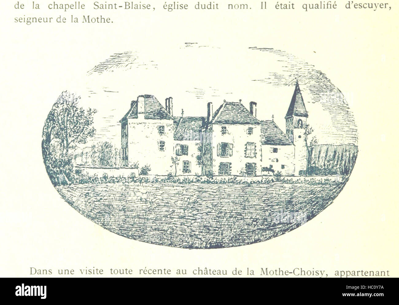 Bild von Seite 306 ' Sur Une Page Vichy et ses environs. Les Hospize et Leurs Fondateurs, etc. [mit Platten.] " Bild von Seite 306 ' Sur Une Page Vichy Stockfoto