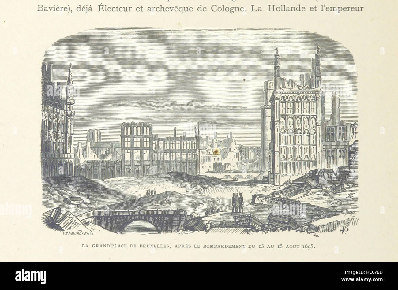 Bild entnommen Seite 386 der 'Histoire de Belgique Depuis Les temps Primitits Jusqu' À Nein Jours. [Mit farbigen Abbildungen.] " Bild entnommen Seite 386 der "Histoire de Belgique Depuis Stockfoto