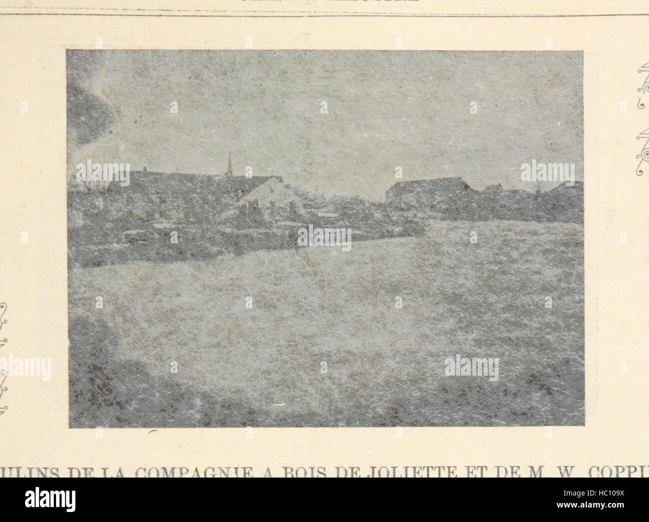 Bild von Seite 43 von "Joliette Illustré. Numéro Souvenir de Ces Noces d ' or, 1843-1893' Bild entnommen Seite 43 von "Joliette Illustré Numéro Souvenir Stockfoto