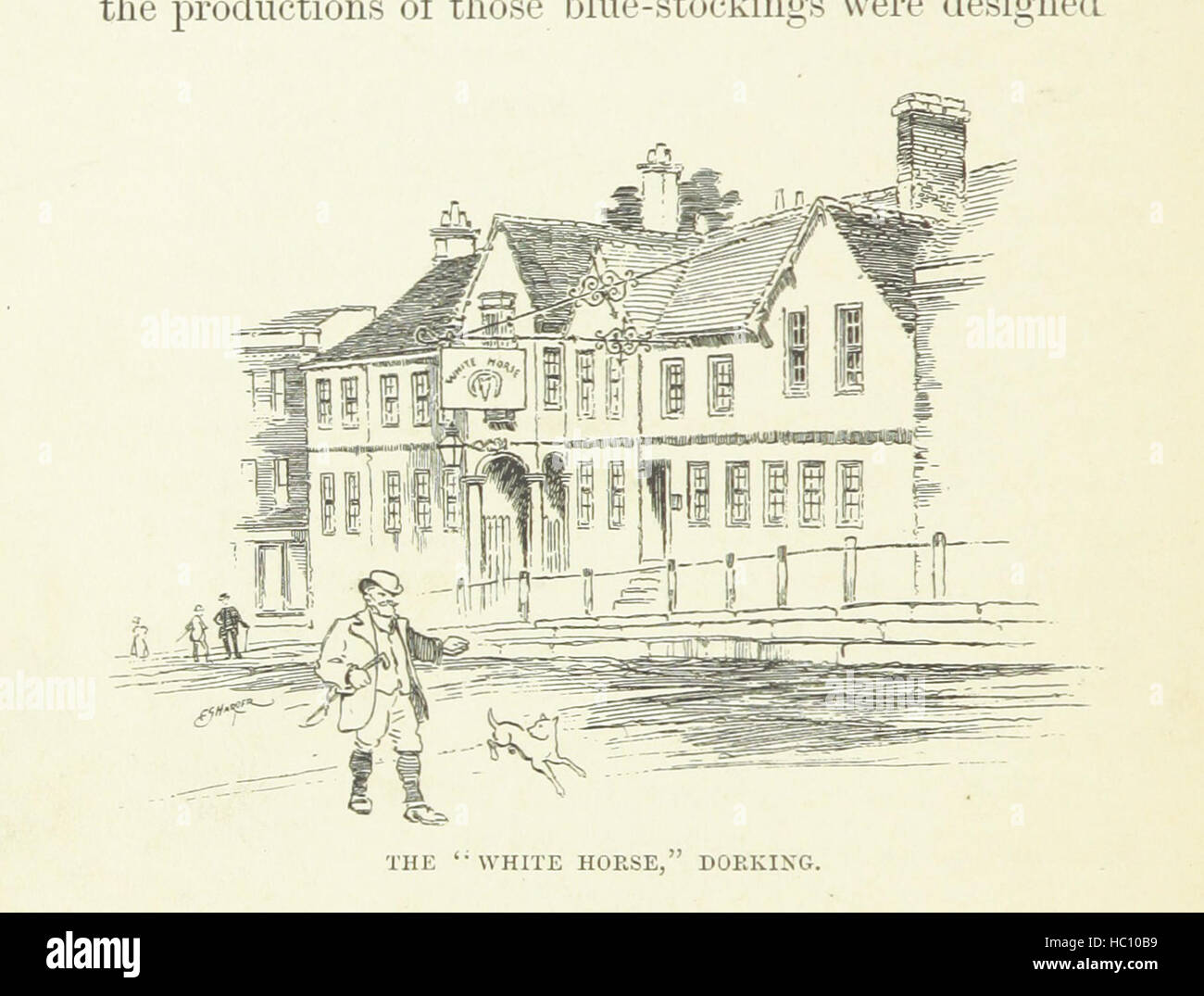 Bild entnommen Seite 132 von ' The Portsmouth Road und seinen Nebenflüssen: heut und in alten Zeiten... Illustriert von der Autorin, etc. "Bild entnommen Seite 132 von ' The Portsmouth Road und Stockfoto