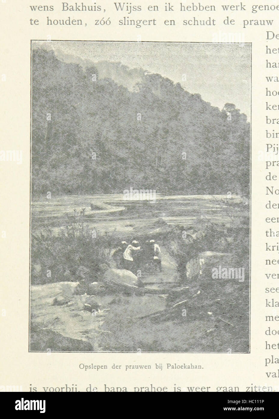 Bild von Seite 41 von "Dwars door Sumatra. Tocht van Padang Naar Siak, Onder Leiding van... J. W. Ijzerman, Beschreven Tür... J. W. Ijzerman, J. F. van Bemmelen, S. H. Koorders de L. A. Bakhuis. Erfüllt... Illustraties En Een Reiskaart "Bild von Seite 41 von" Dwars door Sumatra Tocht Stockfoto